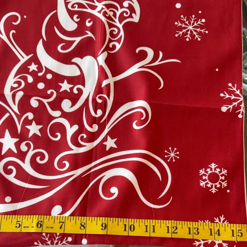 Festive Red and White Christmas Pillow Covers